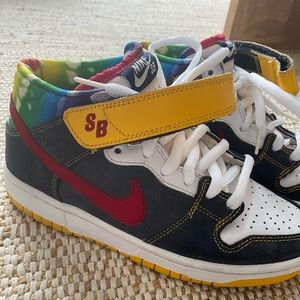 Nike SB Pro Tie Dye Dunks very rare 2008 sz 6